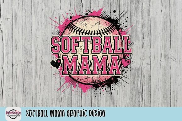 Celebrate the Season with Softball Mama Graphic Design