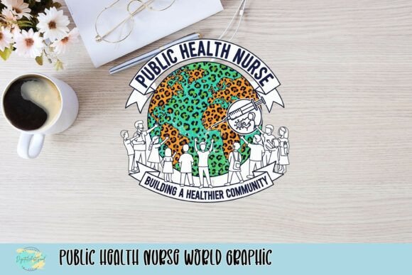 Honor Frontline Health: The Public Health Nurse World Graphic