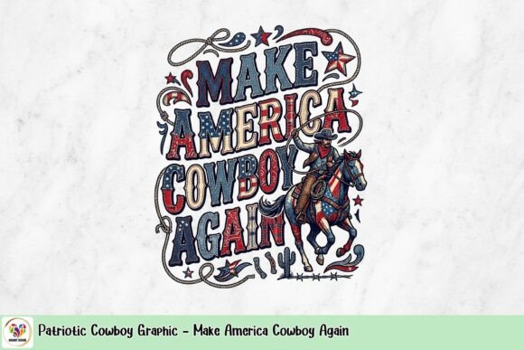 Make America Cowboy Again: A Graphic for Modern Patriots