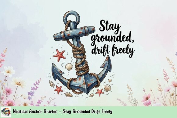 Nautical Anchor Graphic: Grounded Design for Coastal Brands